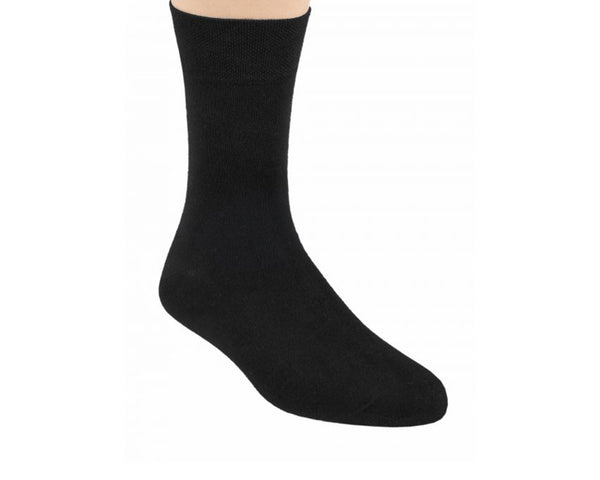 Bamboo Mid Cut Socks Black - Natural Clothes Bamboo Clothing & Accessories for Men & Women