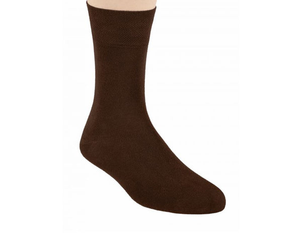 Bamboo Mid Cut Socks Brown - Natural Clothes Bamboo Clothing & Accessories for Men & Women