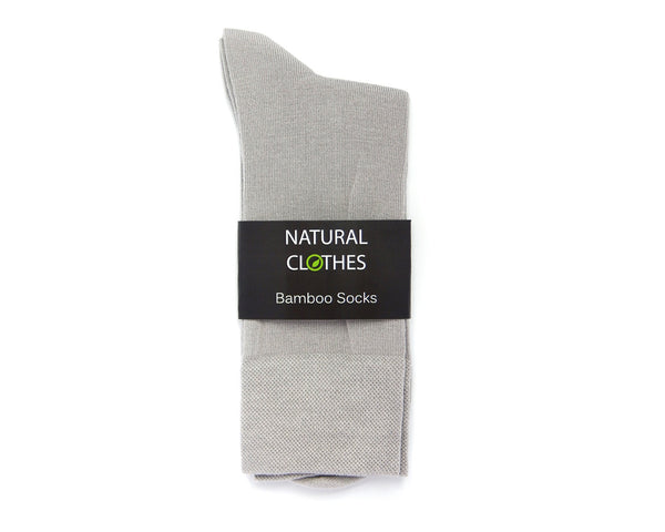 Bamboo Mid Cut Socks Ashen - Natural Clothes Bamboo Clothing & Accessories for Men & Women