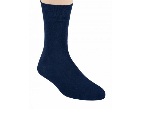 Bamboo Mid Cut Socks Navy Blue - Natural Clothes Bamboo Clothing & Accessories for Men & Women