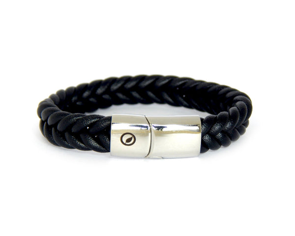 Men's Nappa Leather Bracelet LT-02 - Natural Clothes Bamboo Clothing & Accessories for Men & Women