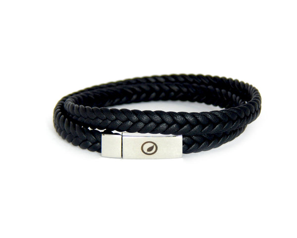 Men's Nappa Leather Bracelet LT-06 - Natural Clothes Bamboo Clothing & Accessories for Men & Women