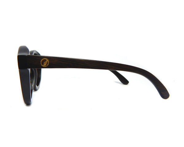 Bamboo Sunglasses Round BSE-02 - Natural Clothes Bamboo Clothing & Accessories for Men & Women