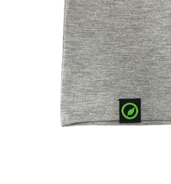 Bamboo T-Shirt V-Neck Regular Fit Grey - Natural Clothes Bamboo Clothing & Accessories for Men & Women