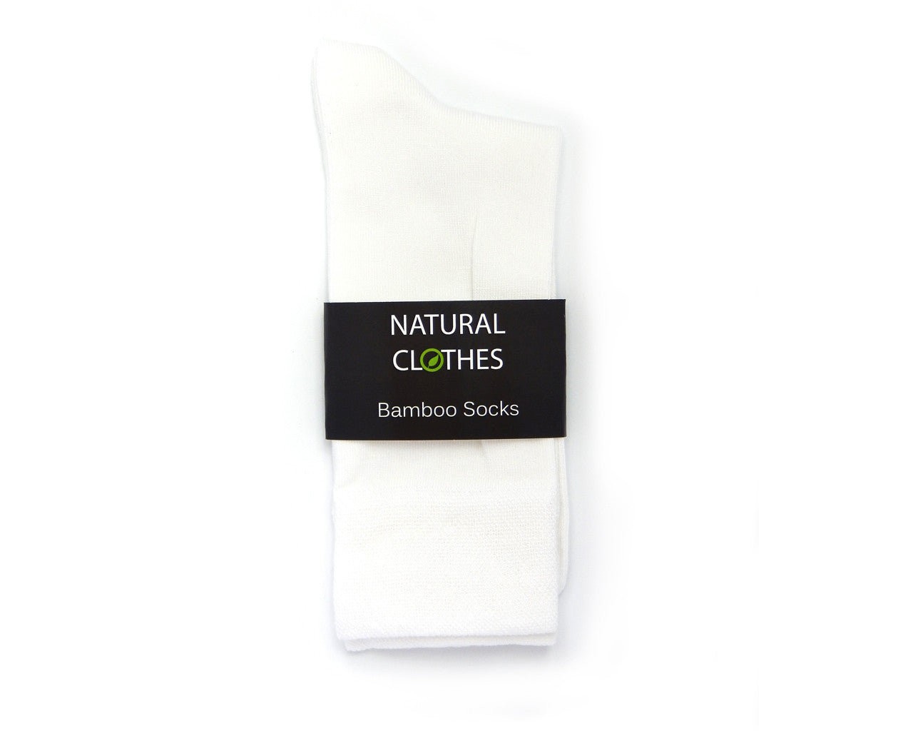 Bamboo Mid Cut Socks White - Natural Clothes Bamboo Clothing & Accessories for Men & Women 