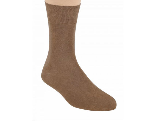 Bamboo Mid Cut Socks Beige - Natural Clothes Bamboo Clothing & Accessories for Men & Women 