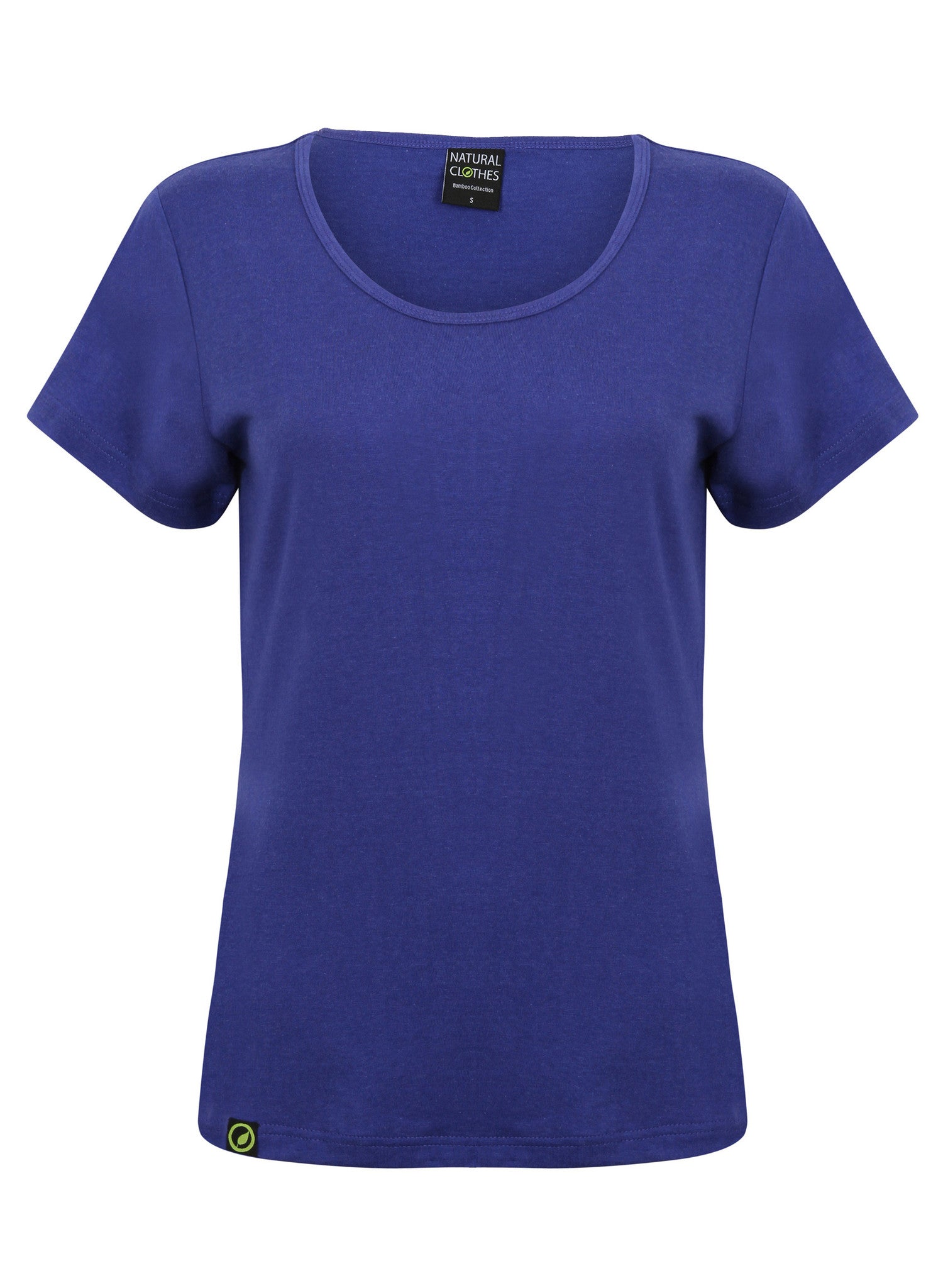 Bamboo Short Sleeve Top Blue - Natural Clothes Bamboo Clothing & Accessories for Men & Women 