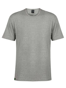 Bamboo T-Shirt Crew Neck Slim Fit Grey - Natural Clothes Bamboo Clothing & Accessories for Men & Women 