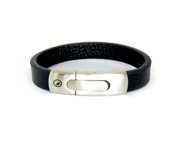 Men's Nappa Leather Bracelet LT-03 - Natural Clothes Bamboo Clothing & Accessories for Men & Women 
