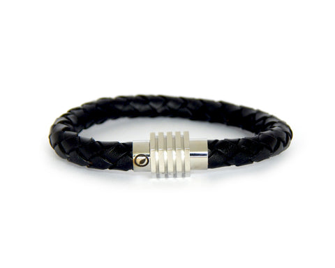 Men's Nappa Leather Bracelet LT-08 - Natural Clothes Bamboo Clothing & Accessories for Men & Women 
