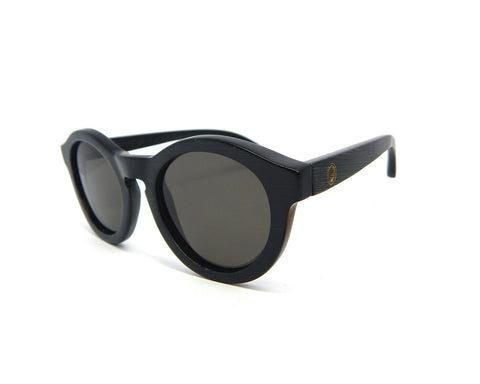 Bamboo Sunglasses Round BSE-01 - Natural Clothes Bamboo Clothing & Accessories for Men & Women 